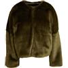 PINKO - Shearling e Teddy - Verde militare