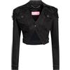 ELISABETTA FRANCHI - Giubbotto jeans - Nero