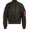 ALPHA INDUSTRIES - Bomber - Verde scuro