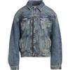GUESS - Giubbotto jeans - Blu