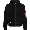 ALPHA INDUSTRIES - Shearling e Teddy - Nero