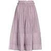 TORY BURCH - Gonna midi - Lilla