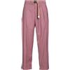 WHITE SAND - Pantalone - Malva