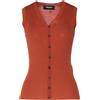 DSQUARED2 - Cardigan - Ruggine