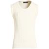 LARDINI - Maglia Gilet - Bianco