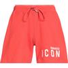 DSQUARED2 - Pantaloncini sportivi - Rosso
