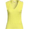 LIU -JO - Maglia Gilet - Giallo