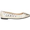 JIMMY CHOO - Ballerine - Platino