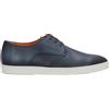 SANTONI - Stringate - Blu notte