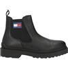 TOMMY JEANS - Stivaletti - Nero