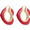 A.P.C. - Orecchini - Rosso