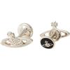 VIVIENNE WESTWOOD - Gemelli e Fermacravatte - Argento