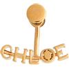 CHLOÉ - Earcuff e orecchino singolo - Oro