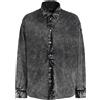 DIESEL - Giubbotto jeans - Grigio