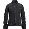 JEAN PAUL GAULTIER - Giubbotto jeans - Nero