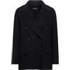'S MAX MARA - Caban e doppio petto - Nero