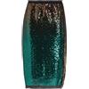FLOOR - Gonna midi - Verde petrolio