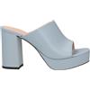 POLLINI - Sandali - Blu chiaro