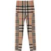 BURBERRY - Leggings - Cammello