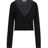 MALÌPARMI - Cardigan - Nero