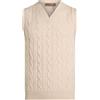 MESSAGERIE - Maglia Gilet - Beige