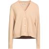 N.O.W. ANDREA ROSATI CASHMERE - Cardigan - Sabbia