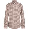 BARBA Napoli - Camicia a quadri - Marrone