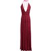 SILENCE LIMITED - Vestito lungo - Bordeaux