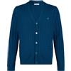 SUN 68 - Cardigan - Verde petrolio