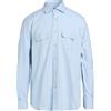 MAZZARELLI - Camicia tinta unita - Celeste