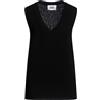 ALPHA STUDIO - Maglia Gilet - Nero