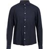 ROŸ ROGER'S - Camicia in lino - Blu navy