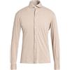 LUIGI BORRELLI NAPOLI - Camicia regular fit - Beige