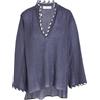 TORY BURCH - Top - Blu navy