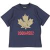 DSQUARED2 - T-shirt - Blu navy