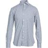 BARBA Napoli - Camicia a quadri - Blu
