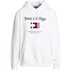 TOMMY HILFIGER - Felpa - Bianco