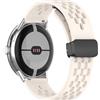 MELEJIA Cinturino Silicone Compatibile con Google Pixel Watch 4 41mm/3 41mm/Pixel Watch 2/1, Regolabile Ricambio Cinturino, Chiusura Magnetica Sportiva Silicone Cinturini-Bianco Sporco