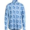 BARBA Napoli - Camicia fantasia - Blu chiaro