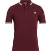 FRED PERRY x COMME des GARÇONS - Polo - Bordeaux