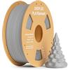 DEEPLEE Filamento PLA 1.75 mm, Bobina da 1 kg Grigio, Precisione Dimensionale ±0.02 mm, Avvolgimento Anti-Intasamento per Stampanti 3D FDM