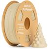 DEEPLEE Filamento PLA 1.75 mm, Bobina da 1 kg Beige, Precisione Dimensionale ±0.02 mm, Avvolgimento Anti-Intasamento per Stampanti 3D FDM