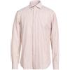 BARBA Napoli - Camicia a righe - Nocciola