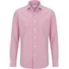 LAVORAZIONE SARTORIALE - Camicia a righe - Mattone