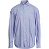 BARBA Napoli - Camicia a righe - Blu