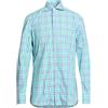 ISAIA - Camicia a quadri - Verde
