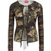DIESEL - Camicie e bluse fantasia - Verde militare