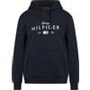 TOMMY HILFIGER - Felpa - Blu notte