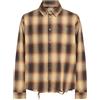 GUESS - Camicia a quadri - Cammello