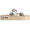 LOVE MOSCHINO - Espadrillas - Platino